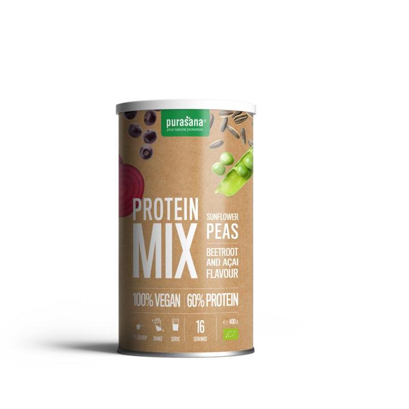 Protein mix pea sunflower beetroot acai vegan bioOverig gezondheidsproducten5400706206334