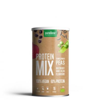 Protein mix pea sunflower beetroot acai vegan bioOverig gezondheidsproducten5400706206334