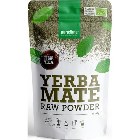 Yerba mate thee poeder vegan bioOverig gezondheidsproducten5400706617840