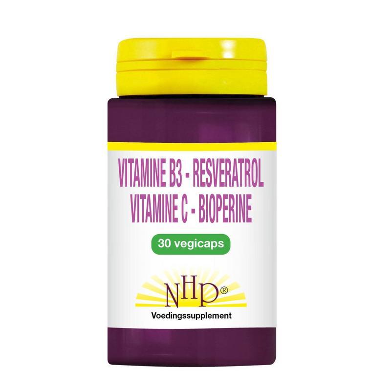 Vit B3 Resveratrol vitamine C bioperineOverig gezondheidsproducten8718591427121