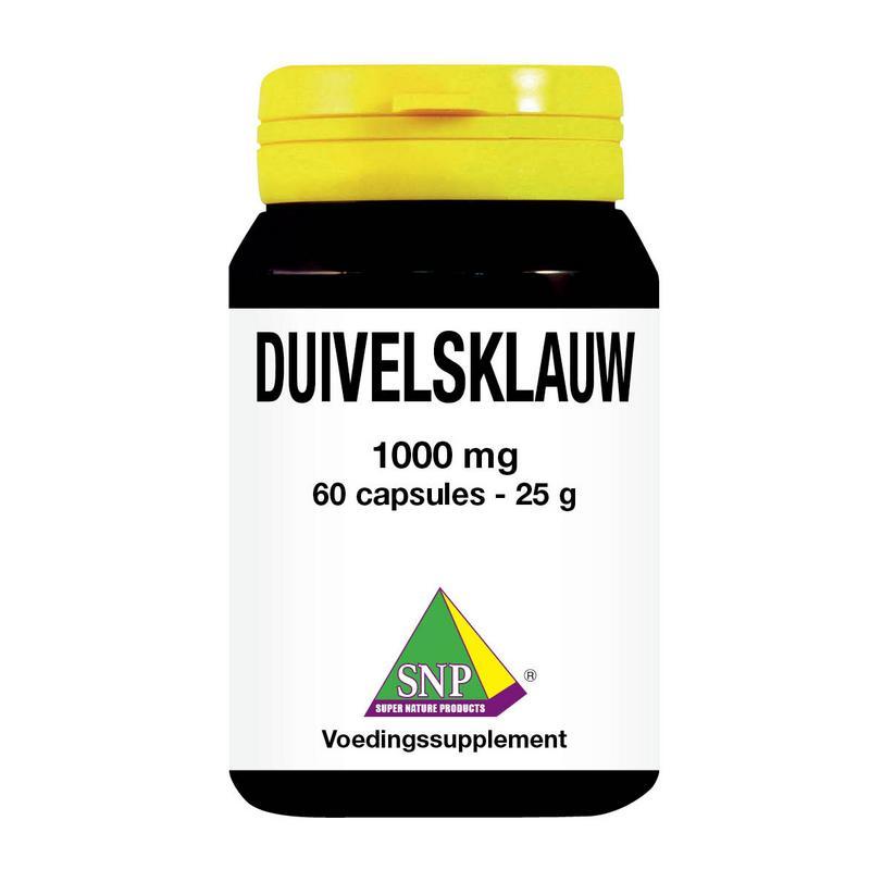 Duivelsklauw 1000 mgOverig gezondheidsproducten8718591427275