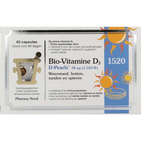 Bio vitamine D3 38 mcgVitamine enkel5709976126206