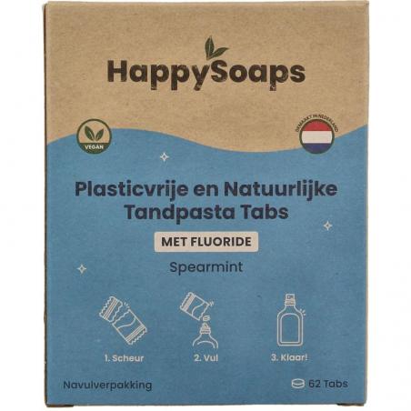 Tandpasta tabs met fluoride navulverpakkingMondhygiëne8720572973336