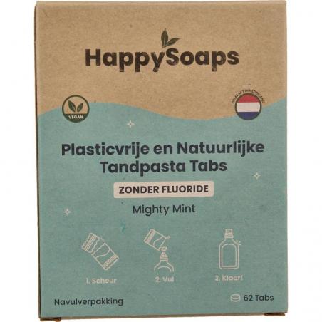 Tandpasta tabs zonder fluoride navulverpakkingMondhygiëne8720572973343