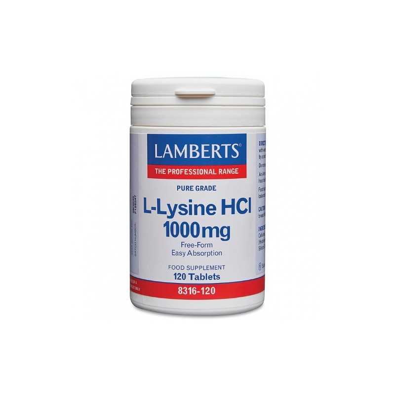 L-Lysine 1000mgAminozuren5055148413279