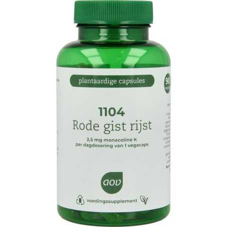 1104 Rode gist rijst extraOverig gezondheidsproducten8715687711041