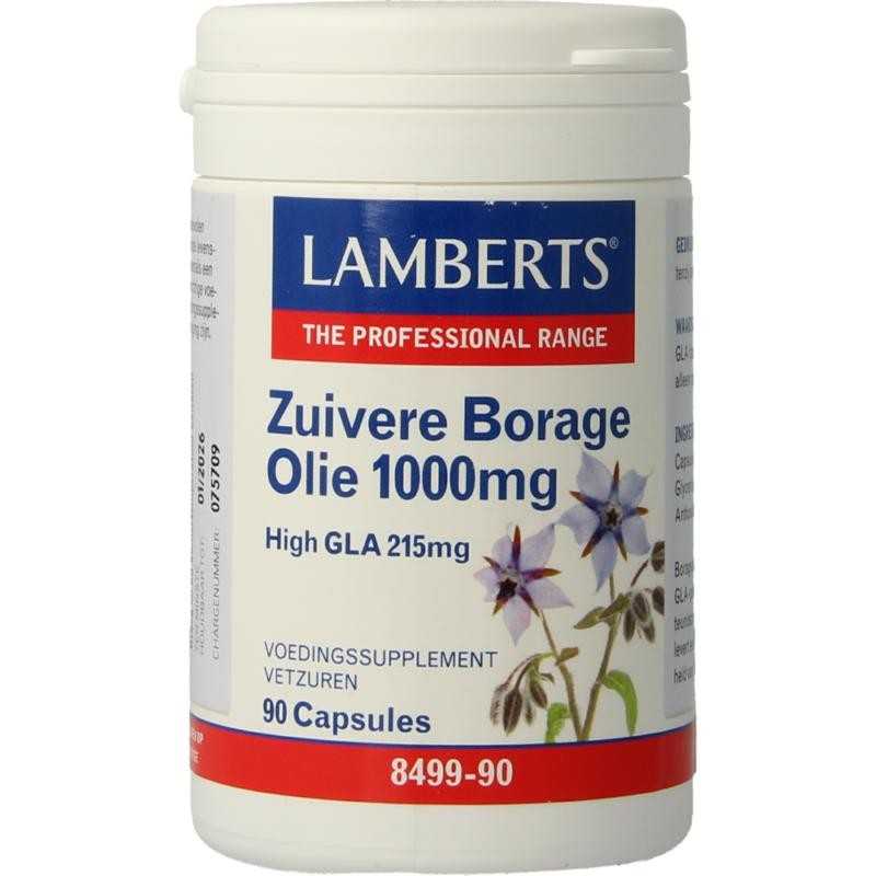 Borageolie starflower 1000mgVetzuren5055148413590