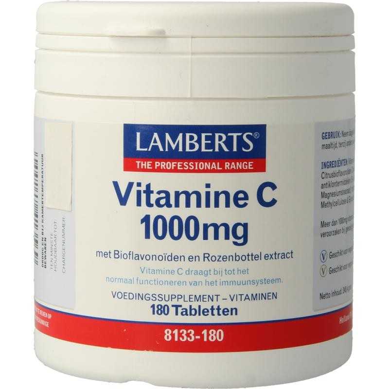 Vitamine C 1000mg & bioflavonoidenVitamine enkel5055148413569