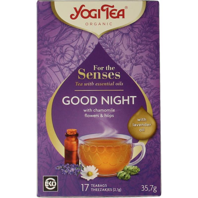 Tea for the senses good night bioKoffie/thee4012824405684