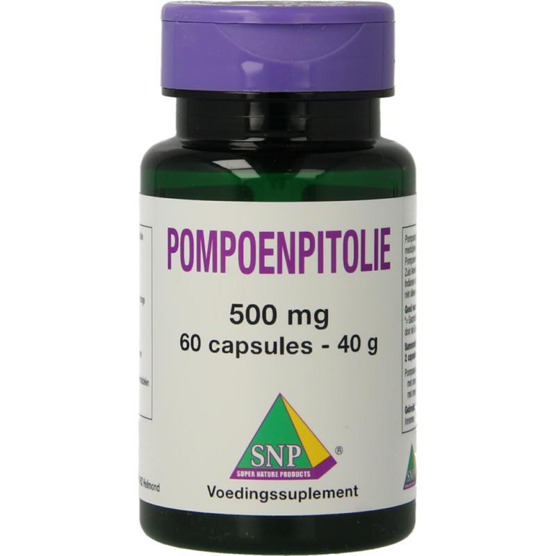 Pompoenpitolie 500mgOverig sport8718591427565