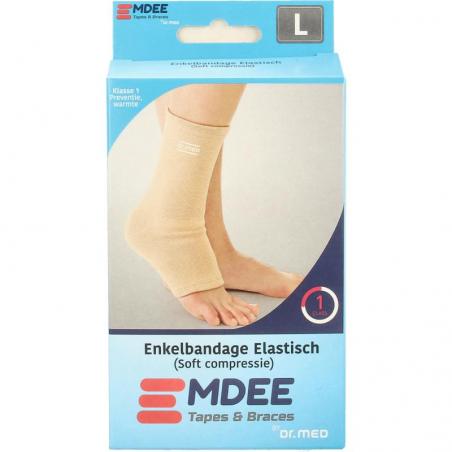 Elastic support enkel maat L huidskleurOverig sport8719689978419