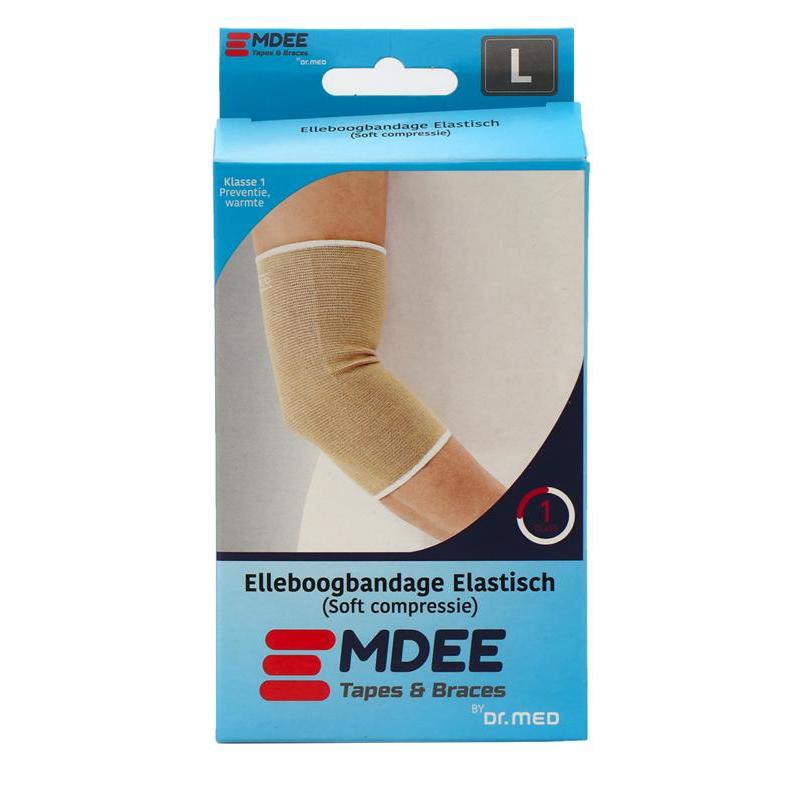 Elastic support elleboog maat L huidskleurOverig sport8719689978440