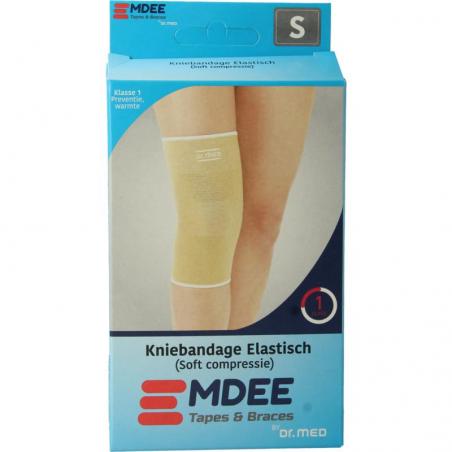 Elastic support knie maat S huidskleurOverig sport8719689978365