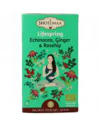 Lifespring echinacea, ginger & rosehip bioKoffie/thee8717853494475