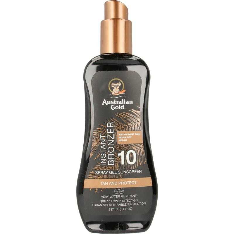 Spray gel met bronzer SPF10In de zon054402720905