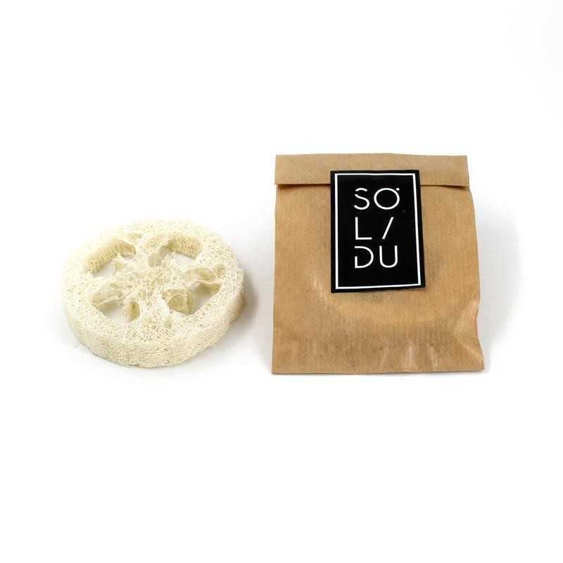 Shampoo/soap holder compostable loofahWaren4779047130181