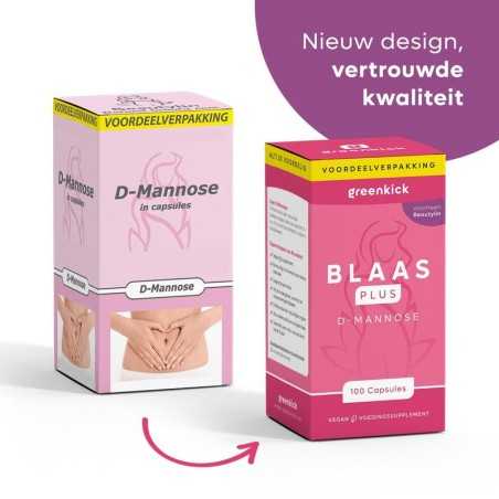 D-mannose 250mg blaas plusOverig gezondheidsproducten8719781300026