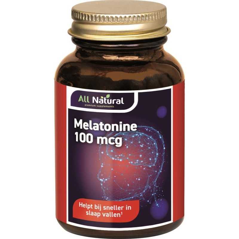 Melatonine 100mcgOverig vitaminen/mineralen8715066458505