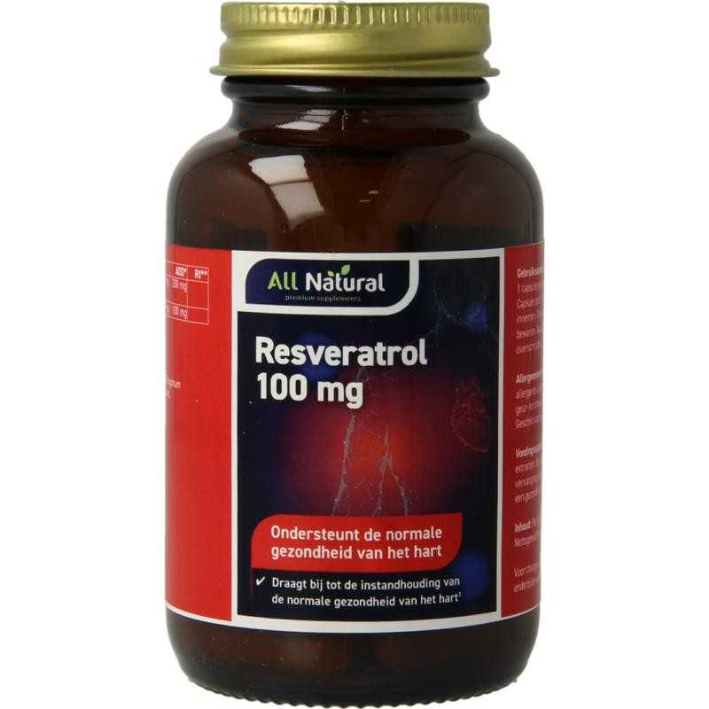 Resveratrol 100mgOverig gezondheidsproducten8715066402126