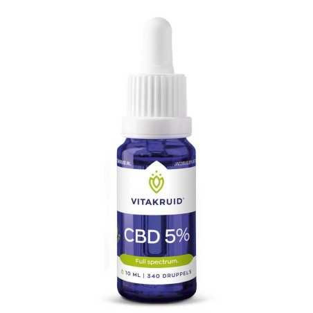 CBD Olie 5% full spectrum met MCT als dragerOverig vitaminen/mineralen8717438691954