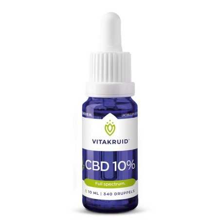 CBD Olie 10% full spectrum met MCT als dragerOverig vitaminen/mineralen8717438691961