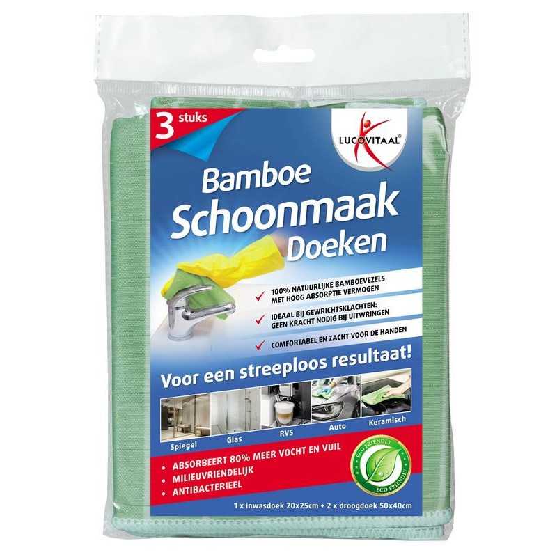 Bamboe schoonmaakdoekOverig gezondheidsproducten8713713024073