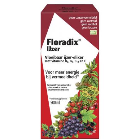 Floradix ijzer elixerOverig gezondheidsproducten4004148047503