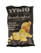 Chips handcooked zeezout & peper bioZoutjes/chips8718754502412