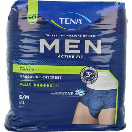 Men active fit pants plus small/mediumIncontinentie7322541745640