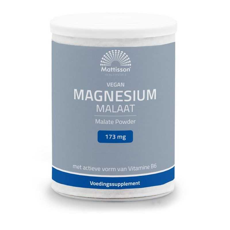 Magnesium malaat met actieve vorm vit. b6Mineralen enkel8720791840419