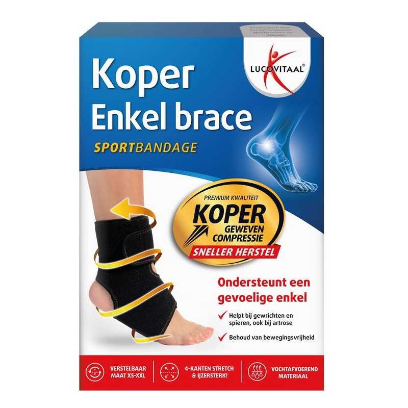 Brace enkel koperOverig wondverzorging8713713090689