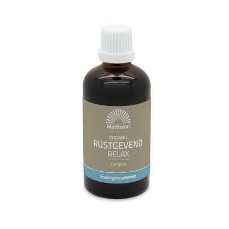 Organic rustgevend relax complex tinctuur bioOverig gezondheidsproducten8720791840853