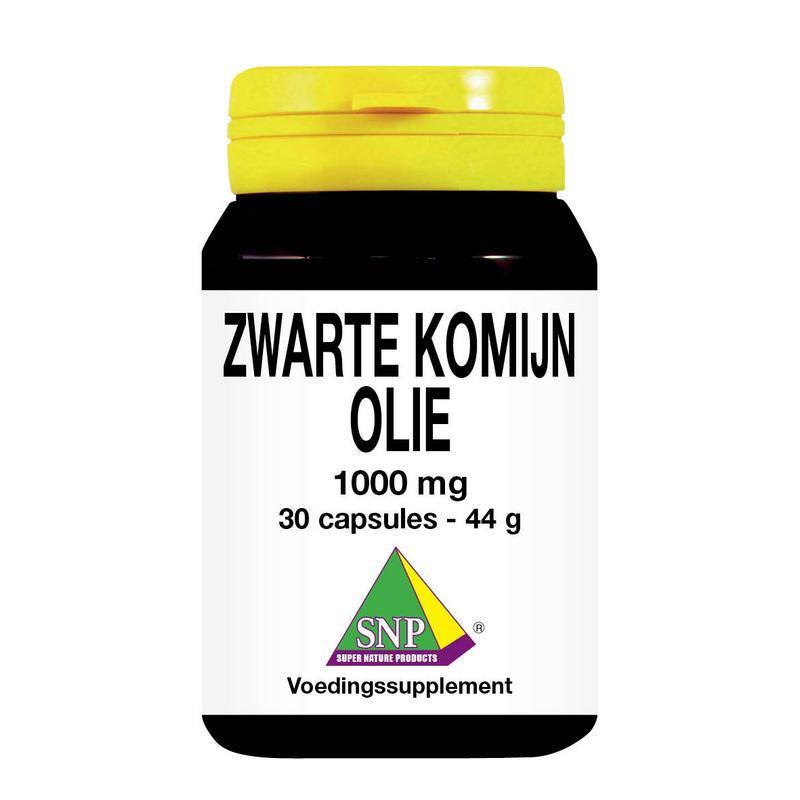 Zwarte komijn olie 1000 mgOverig gezondheidsproducten8718591427794