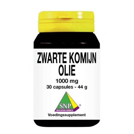 Zwarte komijn olie 1000 mgOverig gezondheidsproducten8718591427794