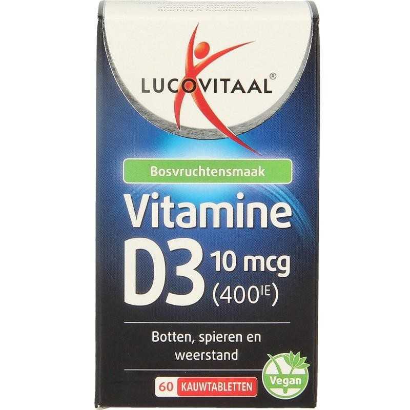 Vitamine D3 10mcg (400IE) veganMineralen enkel8713713092812