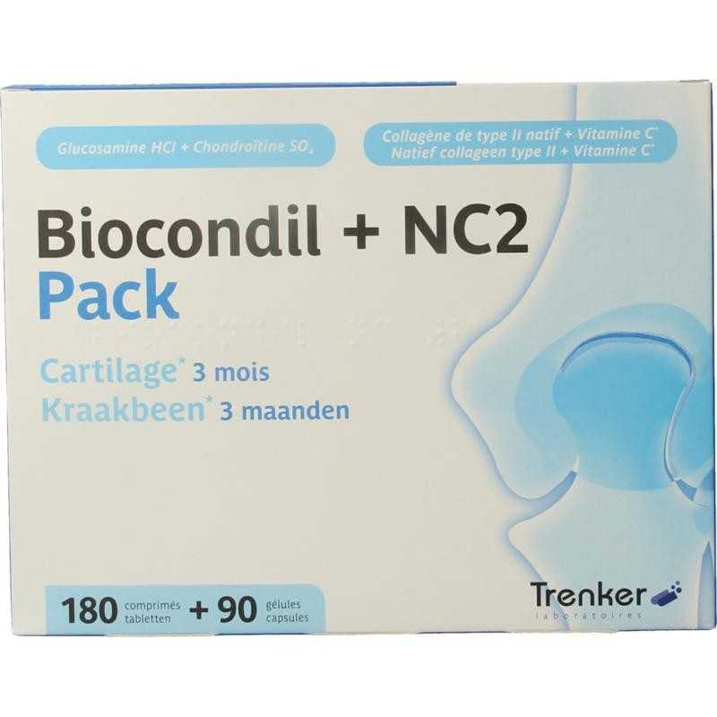 Biocondil 180 tabs + NC2 90 caps packOverig vitaminen/mineralen5425003042416