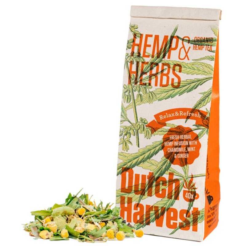 Hemp & herbs organic tea bioKoffie/thee8719327030028