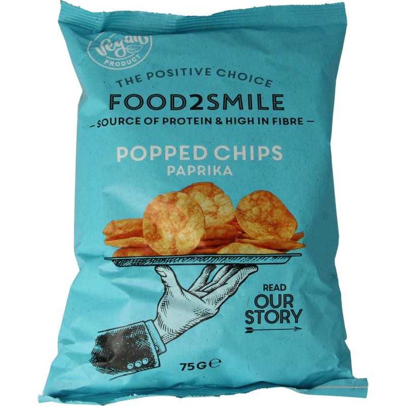 Popped chips paprikaSnoepgoed suikervrij8719325464931