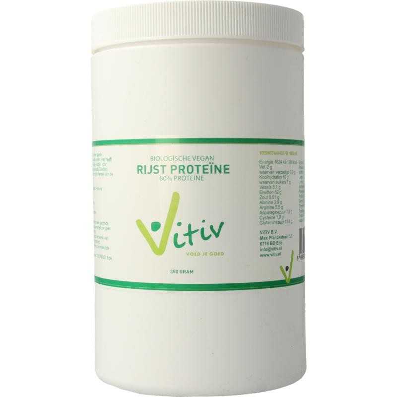 Rijst proteine 80% vegan bioOverig gezondheidsproducten6096506152170