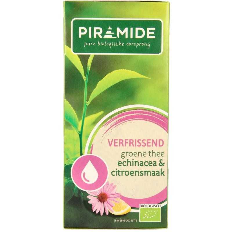 Verfrissend groene thee citroen & echinacea bioKoffie/thee8711812479947