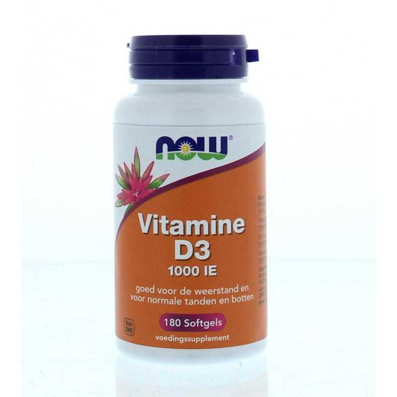 Vitamine D3 1000IEOverig vitaminen/mineralen733739146007