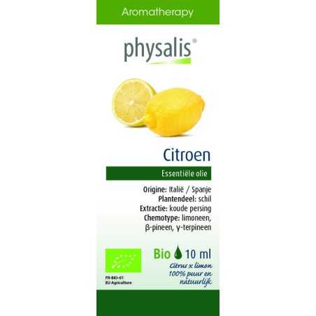 Citroen bioEtherische oliën/aromatherapie5412360002375