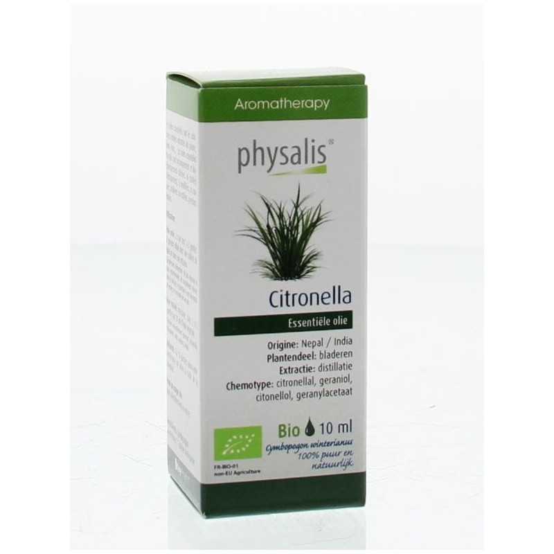 Citronella bioEtherische oliën/aromatherapie5412360002429