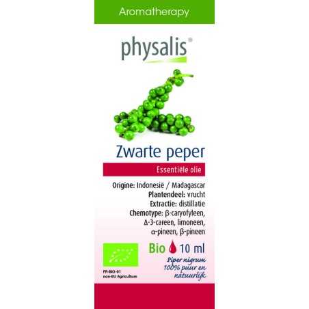 Zwarte peper bioEtherische oliën/aromatherapie5412360002740