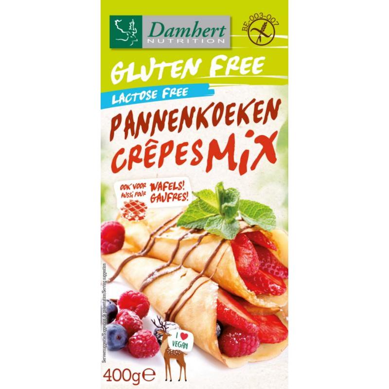 Pannenkoeken en wafelmix gluten- & lactosevrijOverig reform/levensmiddelen5412158018199