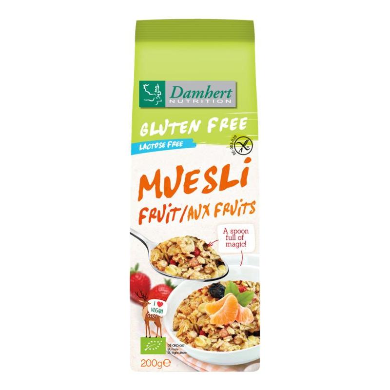 Muesli fruit noten glutenvrij bioBeleg5412158022592