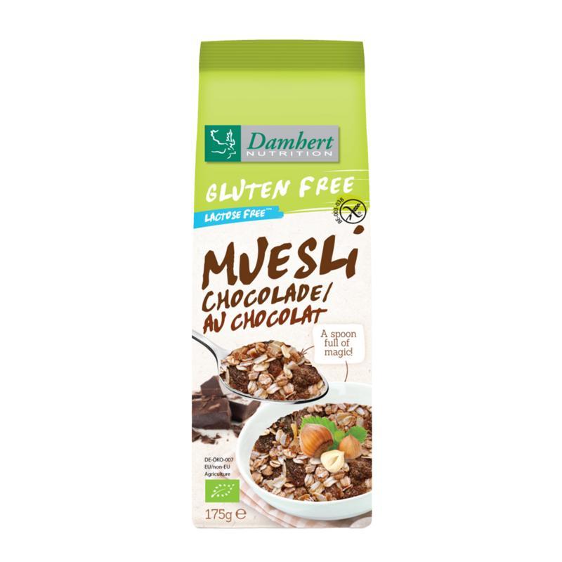 Muesli chocolade glutenvrij bioVoeding5412158022295