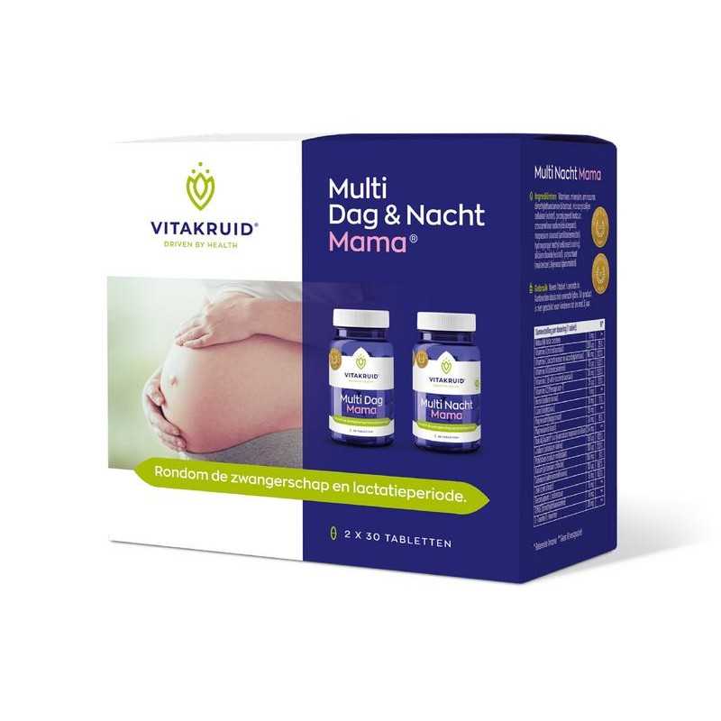 Multi dag & nacht mama 2 x 30 tablettenVitamine multi8717438690803