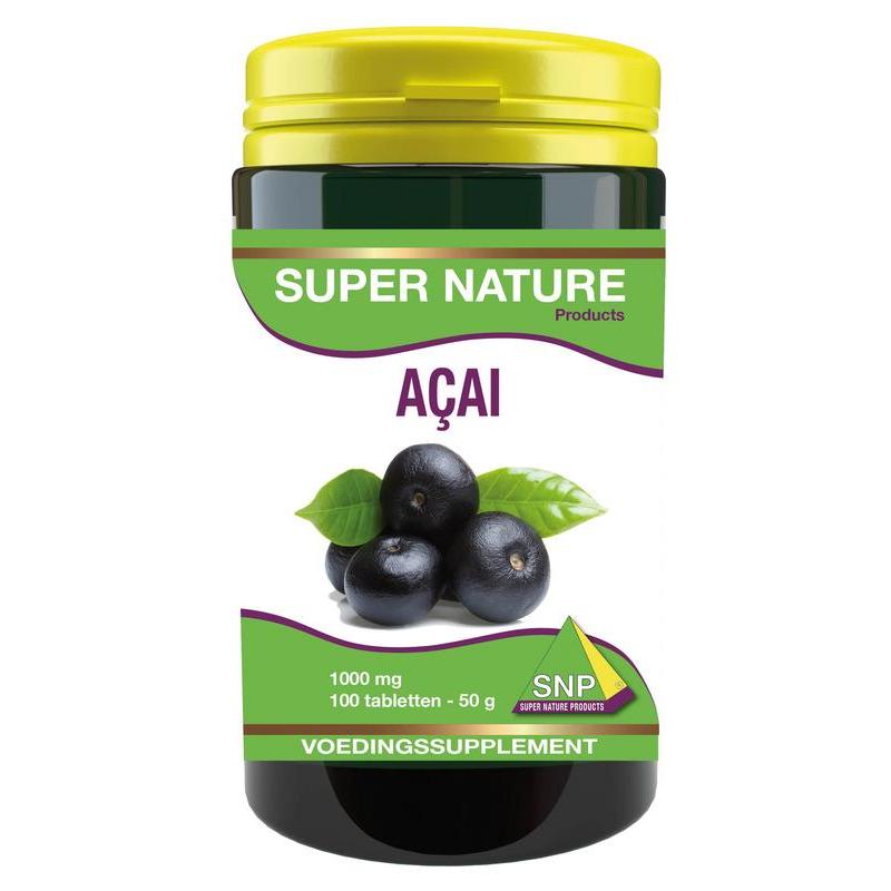 Acai 1000mgOverig gezondheidsproducten8718591422171