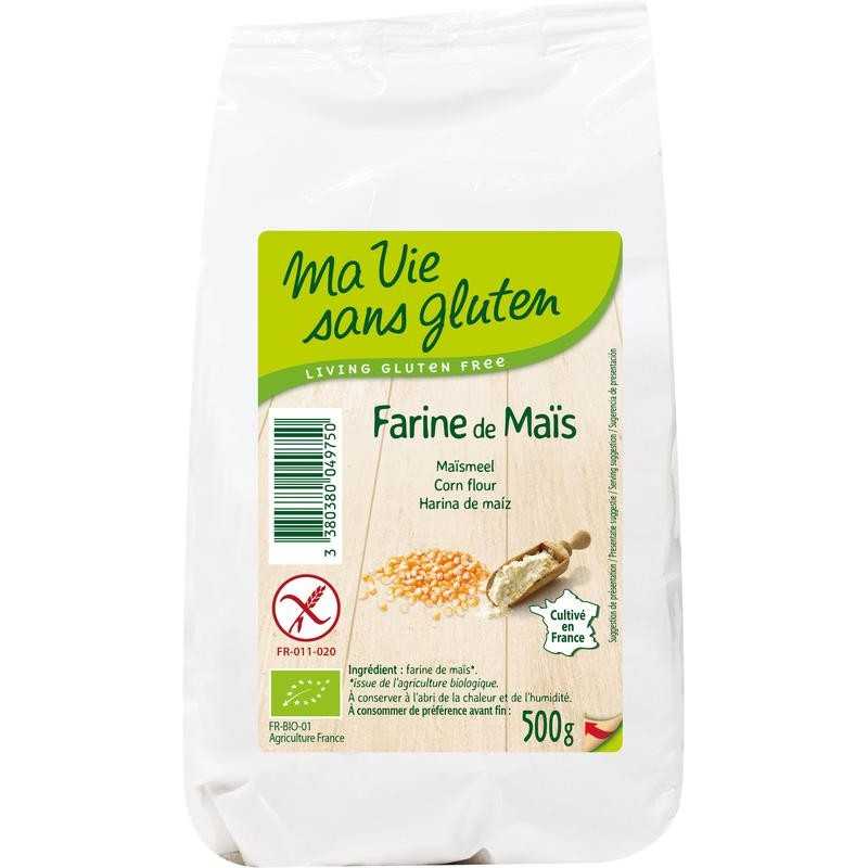 Maismeel - glutenvrij - bioVoeding3380380049750